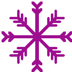 Pink Snowflake
